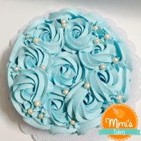 Rosette Cake Azul Tifanny